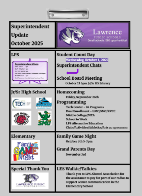 Superintendent Update