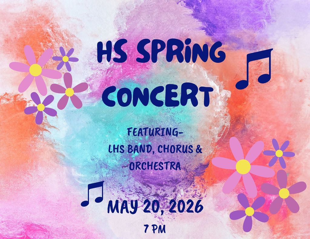 HS Spring Concert - May 20th