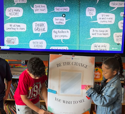 Student in Ms. Brites' Class