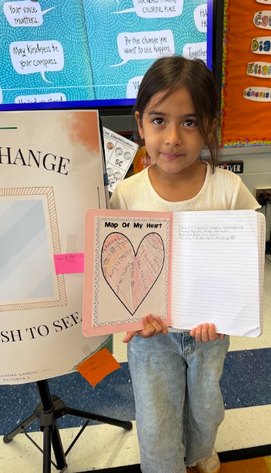 Student in Ms. Brites' Class
