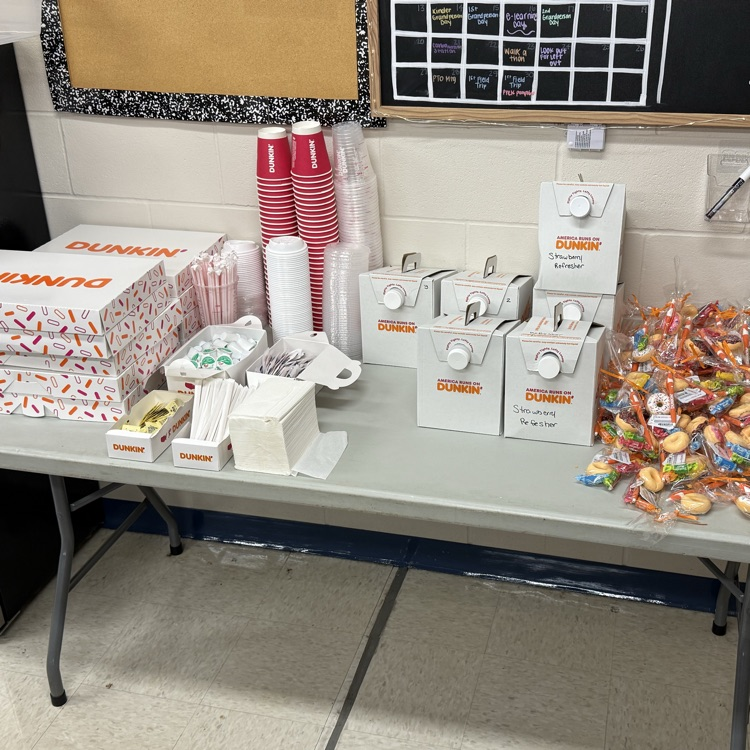 LPS thanks Dunkin for the sweet treats!