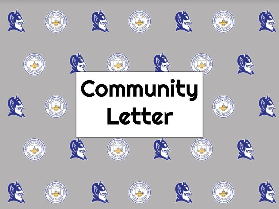Community Letter