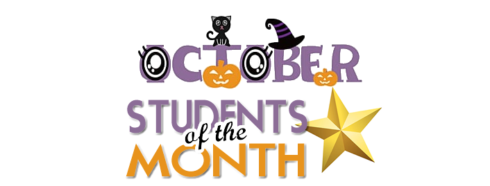 October Students of the Month