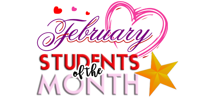 February Students of the Month