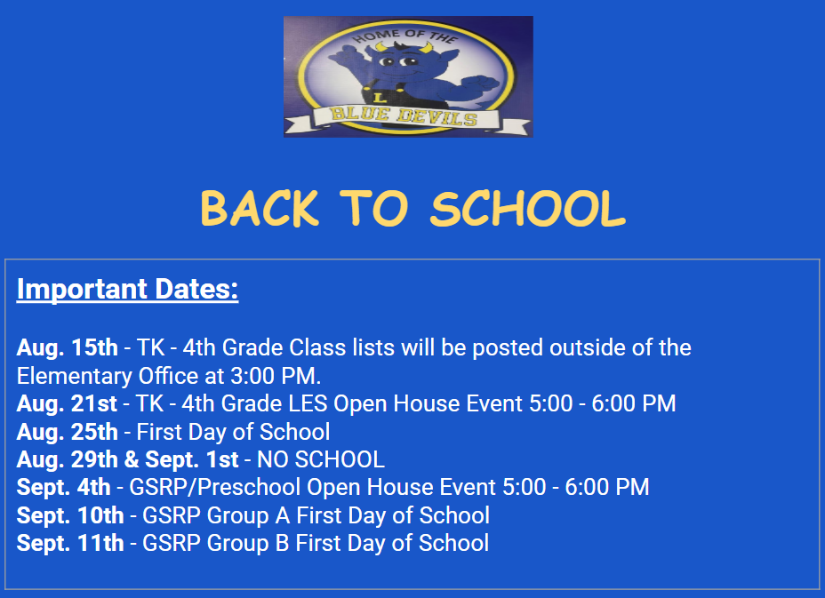 Dates