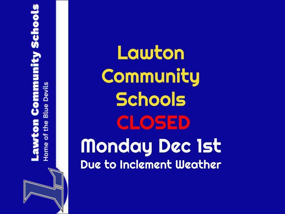 LCS Closed 12.1.25