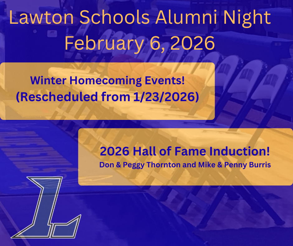 Homecoming Events will be held February 6, 2026 with Hall of Fame Night