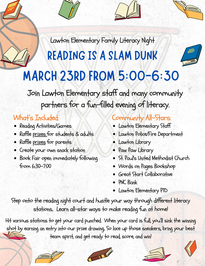 Literacy Night Flyer