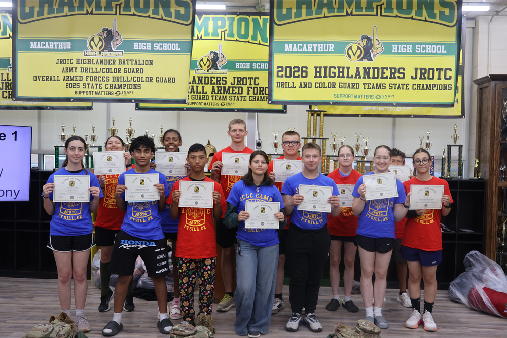 MHS JROTC Students