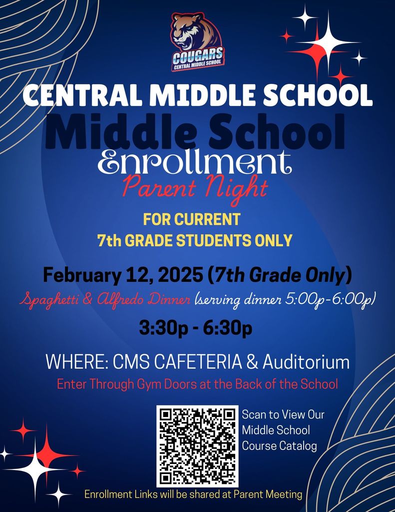 7th grade enrollment info