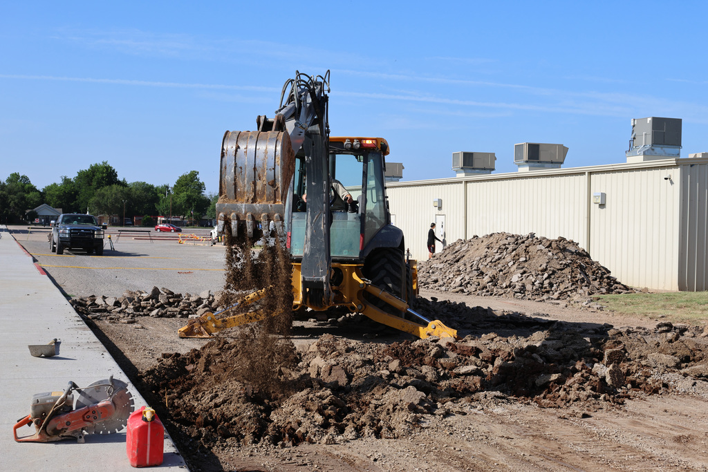 LHS road work