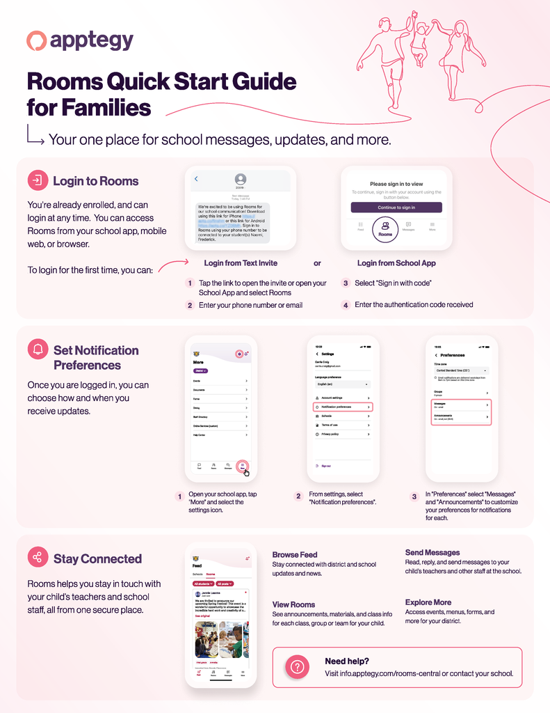 Rooms Quick Start Guide for Families (1)