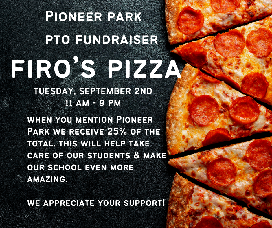 Firo's Pizza Fundraiser