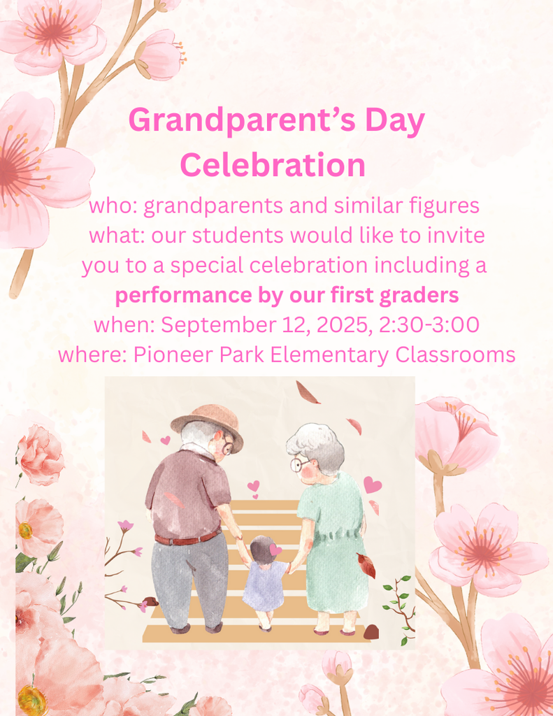 Grandparent’s Day Flyer