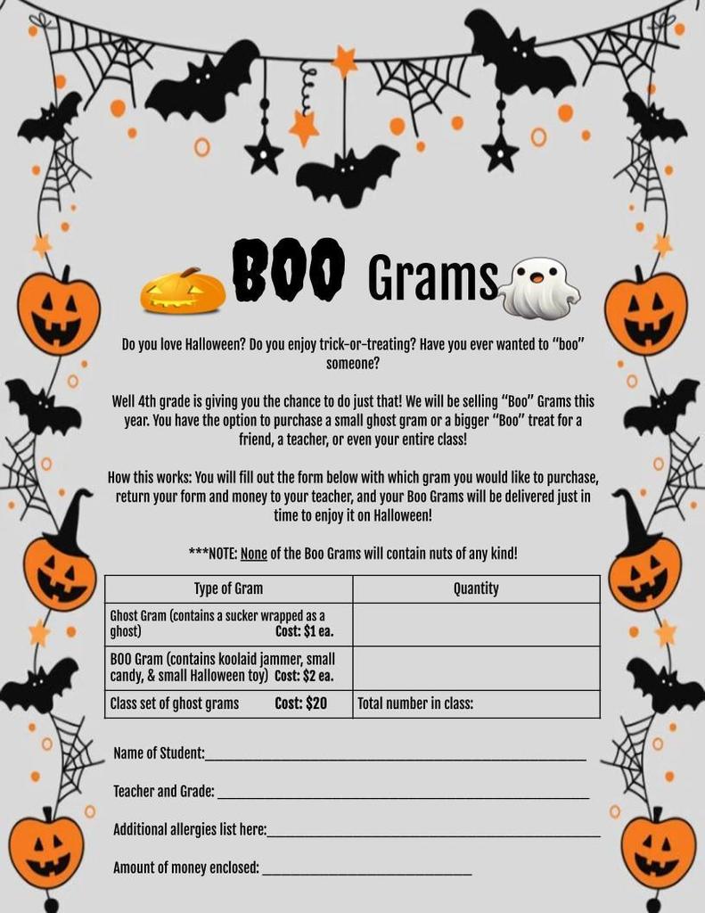 Boo Grams
