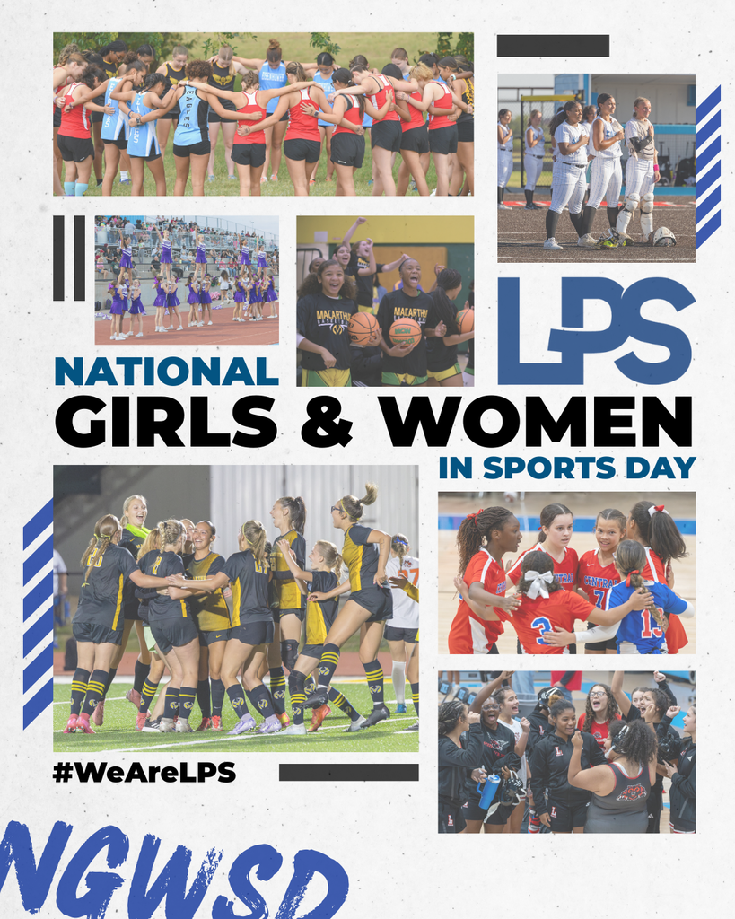 Graphic for National Girls and Women in Sports Day