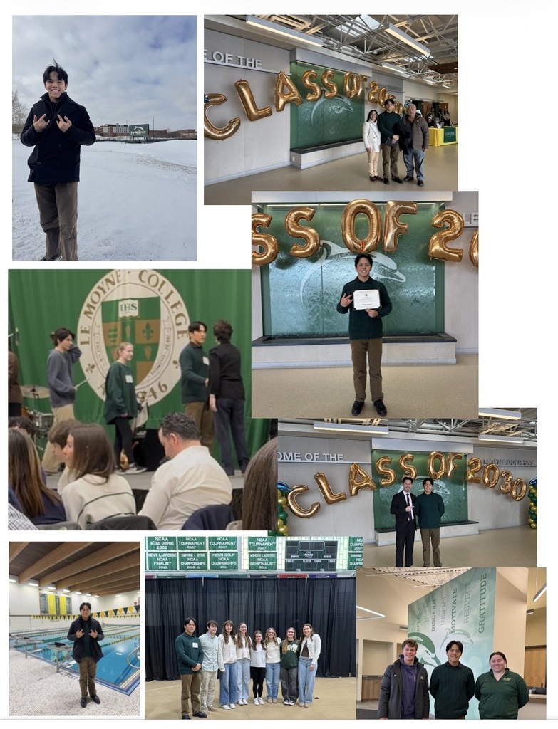 Student visiting his college