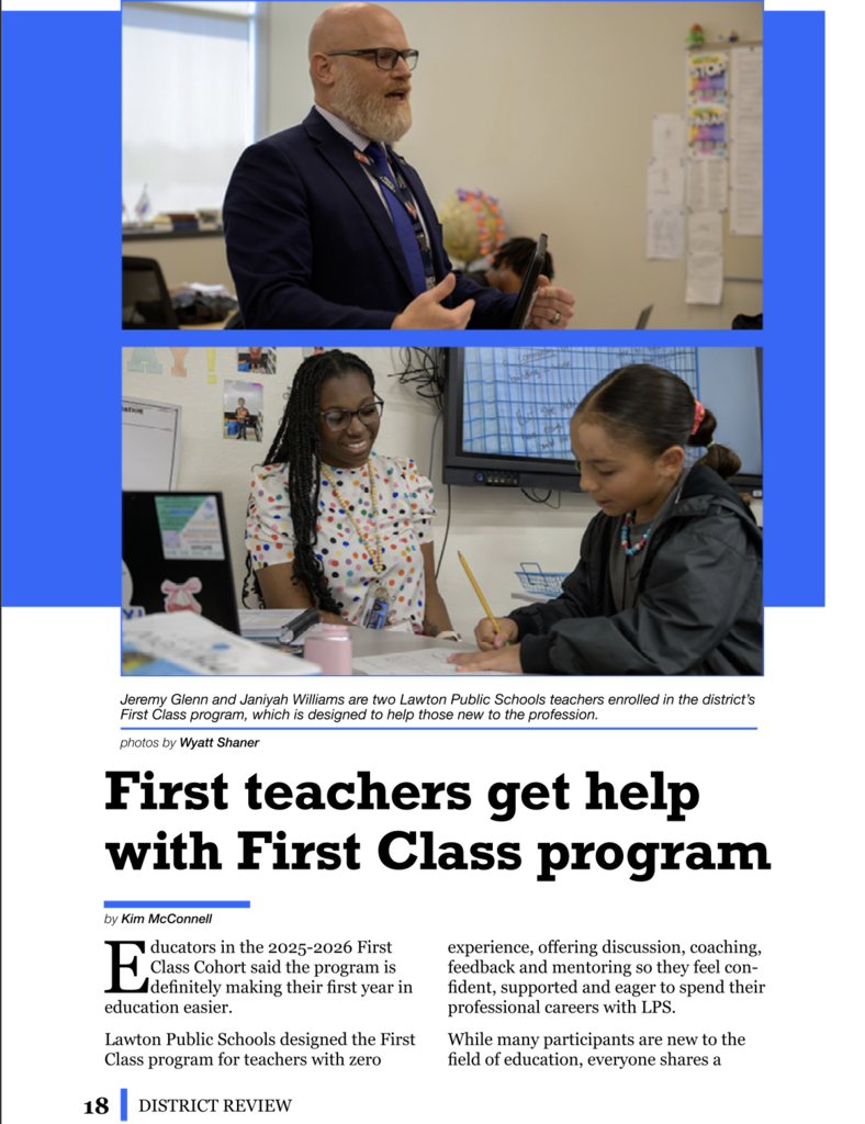 Top photo of man teaching and bottom photo is a female teacher working with a female student.