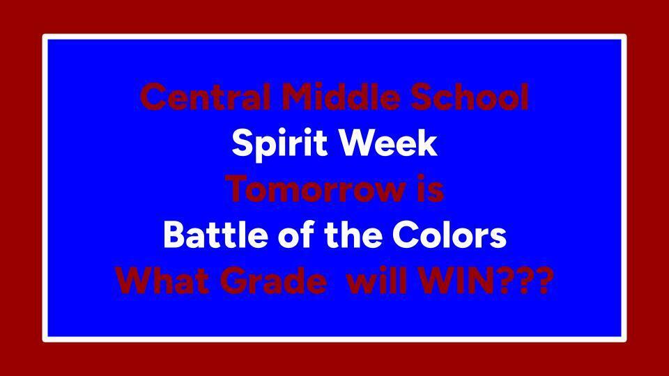 Spirit Week