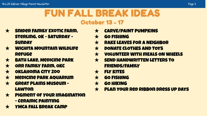 10.6.25 Parent Newsletter