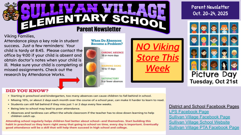 10.20.25 Parent Newsletter