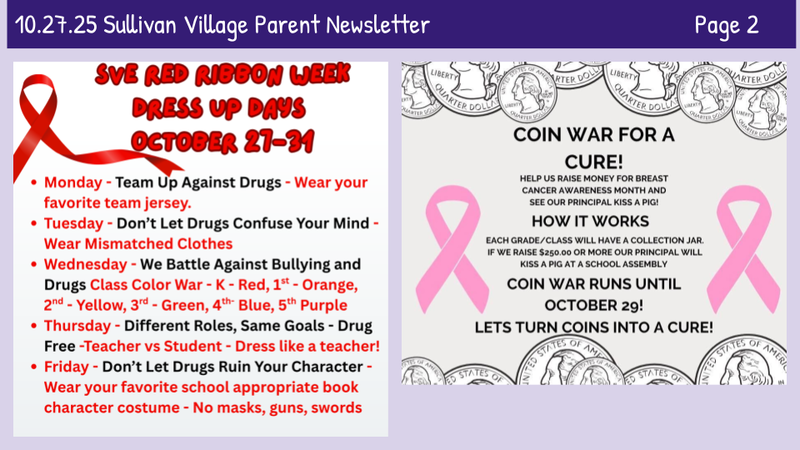 10.27.25 Parent Newsletter