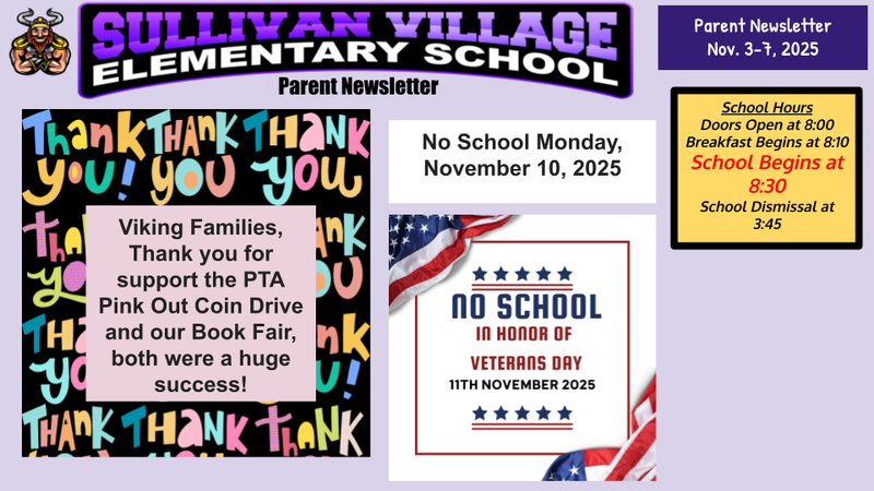11.3.25 Parent Newsletter