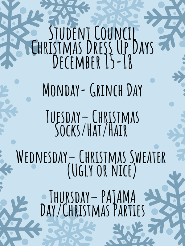 Winter Dress up days