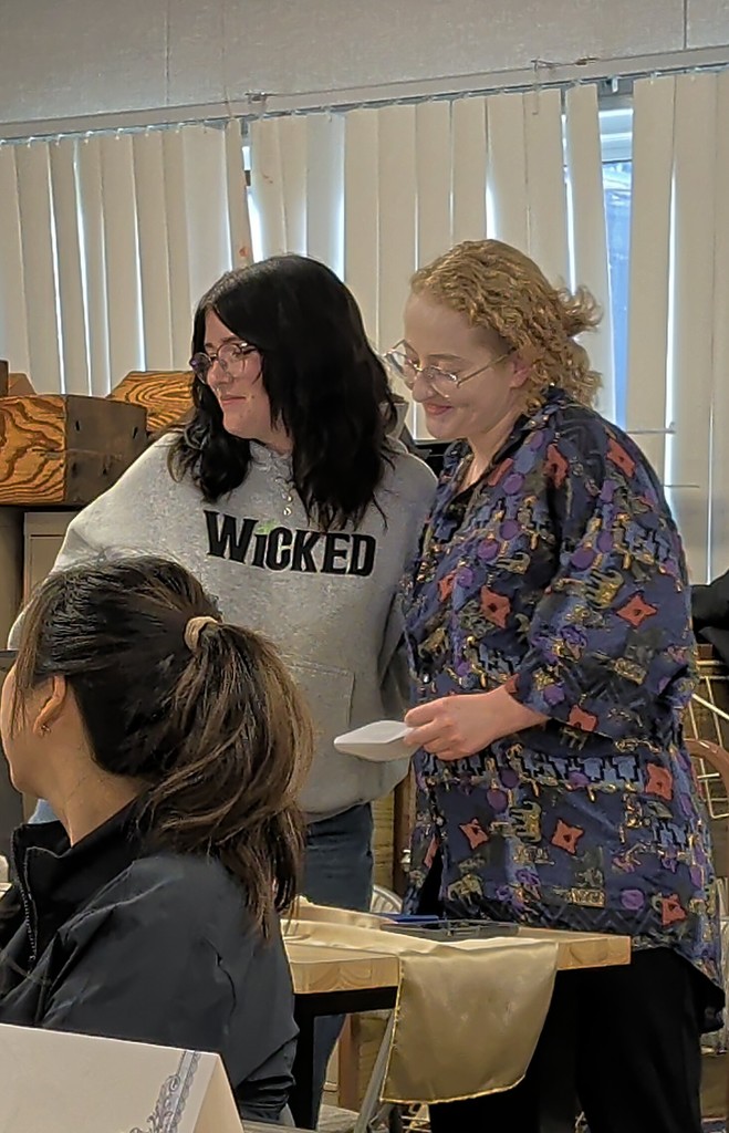 LHS student with teacher