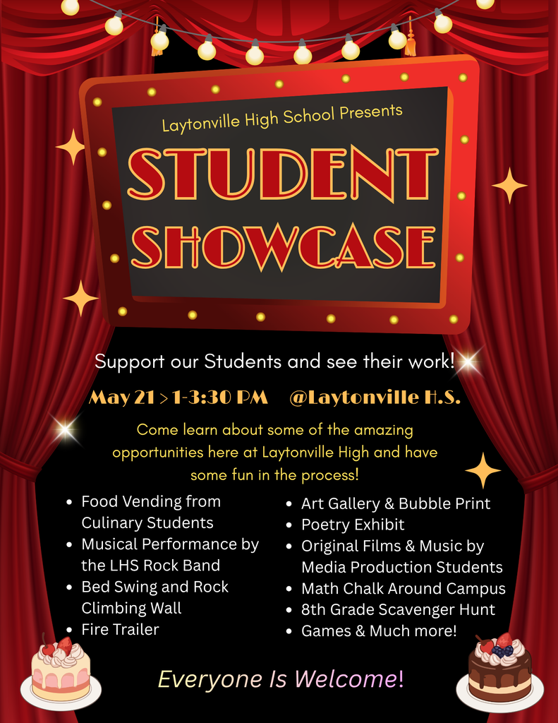 Student Showcase Flier