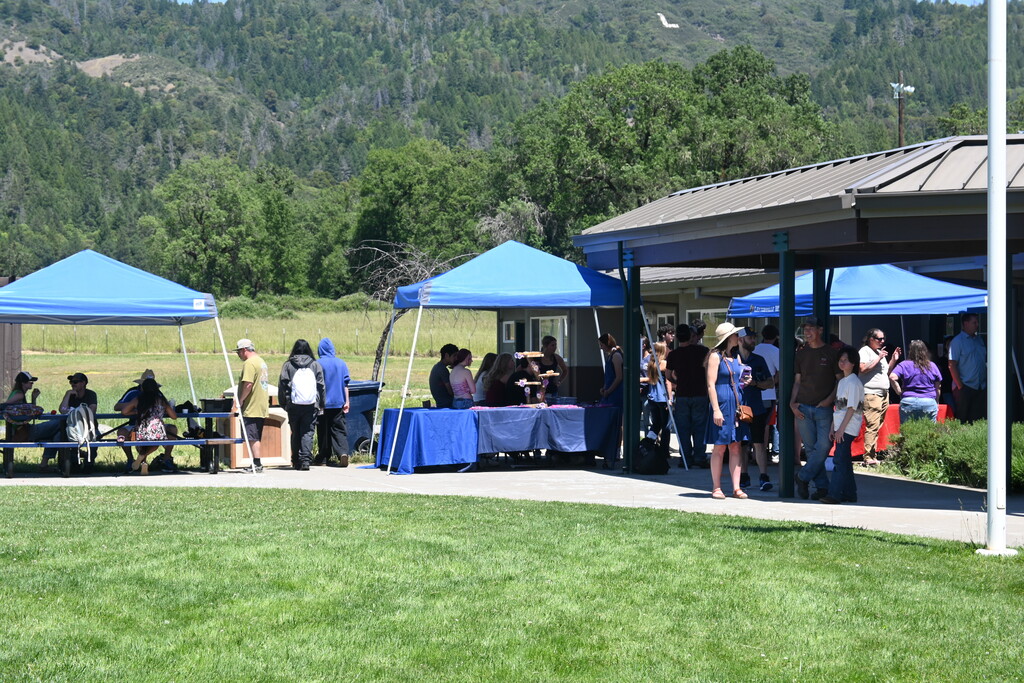 Wide shot of the event