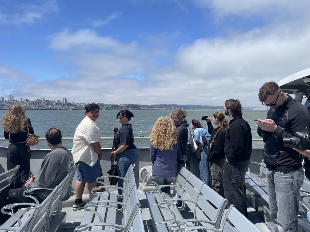 Riding the ferry