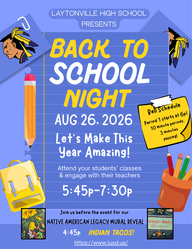 Back to School Night Flier