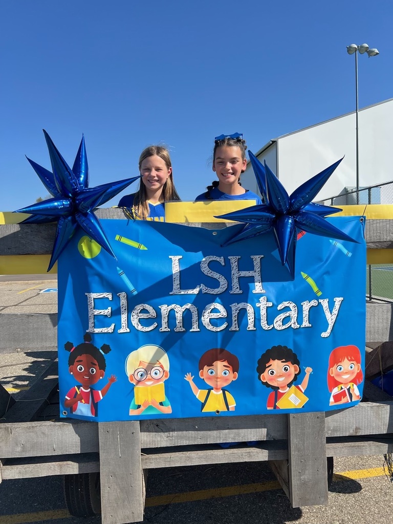 LSH Elementary Student Council sure knows how to show school spirit! Students had a blast riding in the parade and represented LSH well.