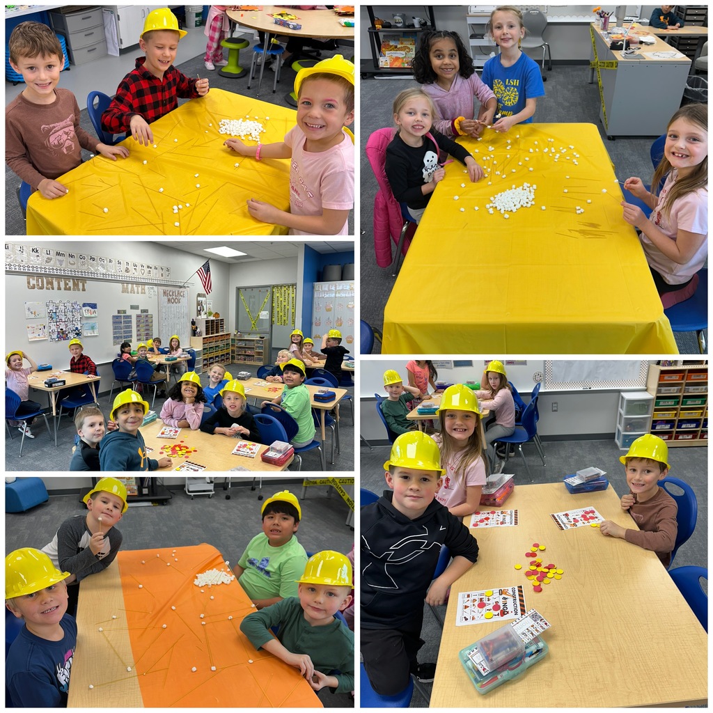 Mrs. Meyer's first grade classroom turned into a construction zone today! We "built" sentences/words, engineered a STEM structure, played construction bingo, and even enjoyed a special themed snack! It was a full day of learning, teamwork, and hands-on fun! 