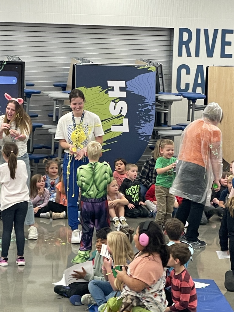 🎉 What a fun day at LSH Elementary! Our students celebrated meeting their Kind-a-thon goals by getting to silly string their teachers! 😄 A huge THANK YOU to our amazing PTO for organizing such a successful and exciting fundraiser — your hard work and creativity made it all possible! 💙 #LSHElementary #Kindathon #SchoolSpirit #ThankYouPTO