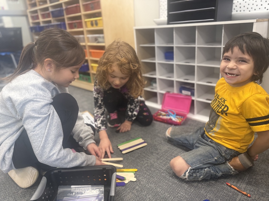 Kindergarten met with their third grade buddies today and did a Thanksgiving STEM activity. 🦃. Together, we made a blueprint for a Thanksgiving table that would fit all of our Thanksgiving day food. We constructed our design from our blueprint (and adjusted as necessary). So much fun!