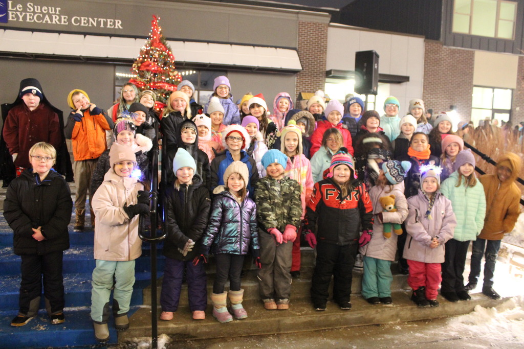 Our 2nd and 3rd graders made the holiday a little brighter with their magical voices!