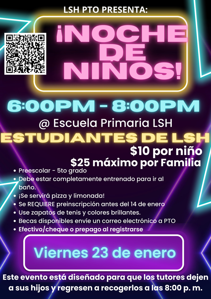 Attention all LSHE students! There are only TWO DAYS left to register for next week’s Glow Party! Details below, register at this link:  https://docs.google.com/forms/d/e/1FAIpQLScjzoxZoI91-EBXXf8dy1iIzc53icVL_qmAe1nF8NAJCnxzCQ/viewform