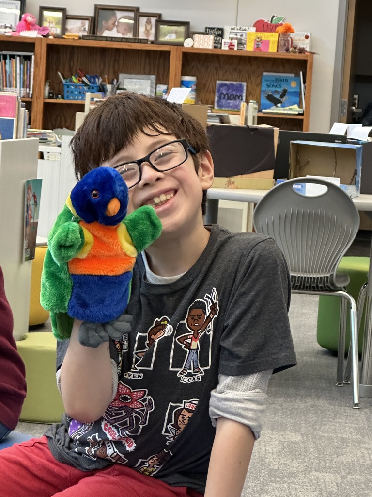 Ms. Nancy was back this week! Students enjoyed helping to tell stories from Australia and even learned about the didgeridoo. Storytelling with Ms. Nancy is made possible by H.A.V.E.