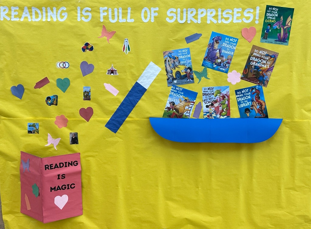 "Reading is Full of Surprises" was the theme this year at LSH Elementary as we celebrated I Love To Read Month! We had a surprise visit from Julie Gassman, a local author from St. Peter. Michael Callahan, a local magician, shared his magic tricks with K-5 earlier this month. Our grand celebration took place March 2 with a surprise visit from a local juggler, Adam St. Pierre! Students learned that reading can take us many places and we can learn many tricks when reading! Top readers from each class received some wonderful prizes. The Bar and Grill donated a free personal pan pizza. 300 Club donated a free game of bowling. Each top reader received a token to use in our new book vending machine that was donated from Le Sueur Rotary Club. A BIG SHOUT OUT to The Bar and Grill, 300 Club, and Le Sueur Rotary Club for all your support and generous donations. Congratulations to all our readers - Keep on reading and enjoying the surprises!
