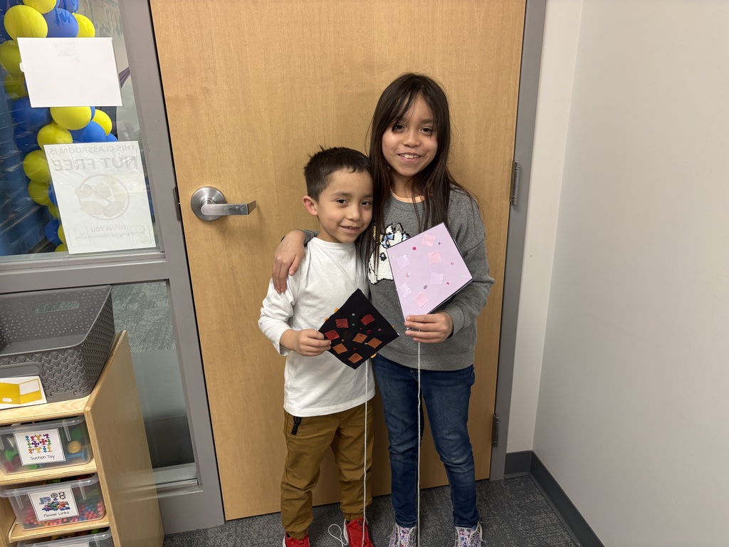 On Friday, Ms. Eischens’ second graders and Mrs. Floersch’s kindergarteners came together for a special buddy activity to build kites! The older students did an amazing job guiding and encouraging their kindergarten partners, showing patience, kindness, and leadership every step of the way. Together, they carefully designed and created their kites, helping one another and celebrating each little success along the way. There were so many smiles, laughs, and proud moments as their creations started to come to life. It was so fun to see friendships grow and teamwork shine between the two classes! We couldn’t have asked for a better way to welcome the first day of spring than by collaborating, creating, and making such sweet memories together. 🌸🪁💛