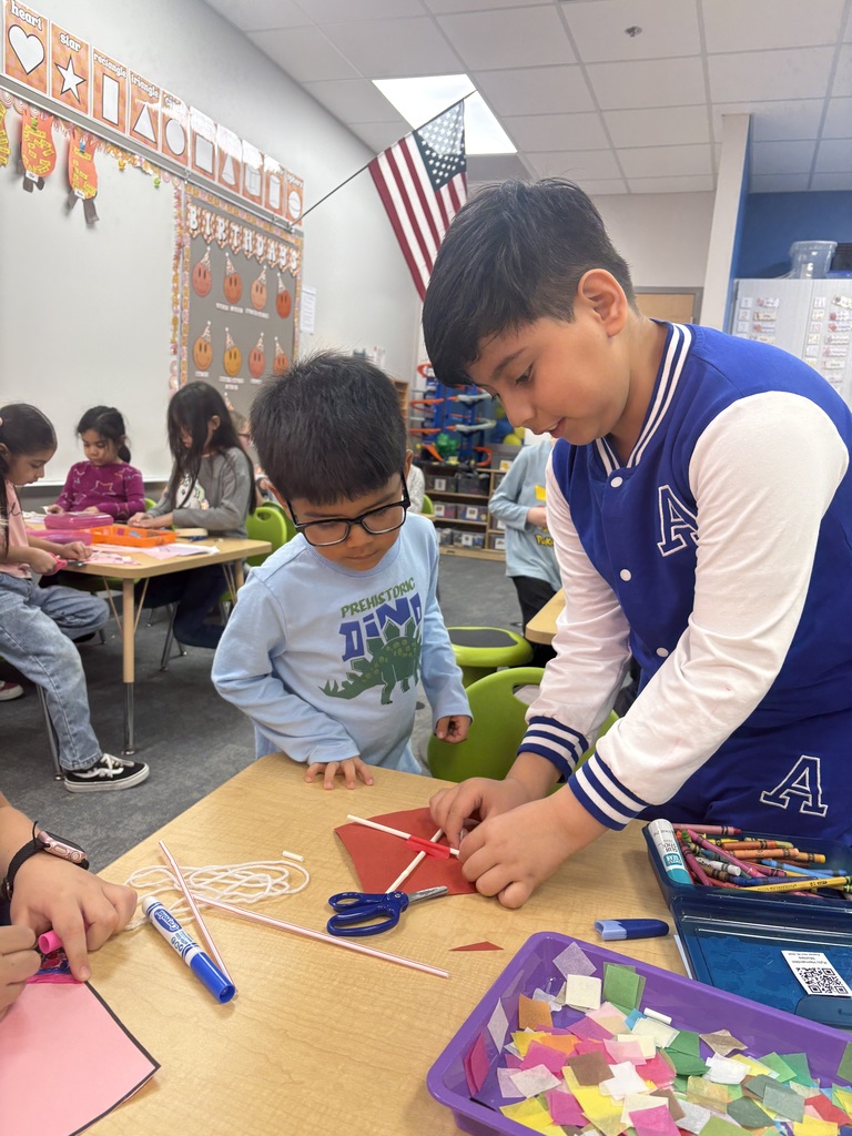 On Friday, Ms. Eischens’ second graders and Mrs. Floersch’s kindergarteners came together for a special buddy activity to build kites! The older students did an amazing job guiding and encouraging their kindergarten partners, showing patience, kindness, and leadership every step of the way. Together, they carefully designed and created their kites, helping one another and celebrating each little success along the way. There were so many smiles, laughs, and proud moments as their creations started to come to life. It was so fun to see friendships grow and teamwork shine between the two classes! We couldn’t have asked for a better way to welcome the first day of spring than by collaborating, creating, and making such sweet memories together. 🌸🪁💛
