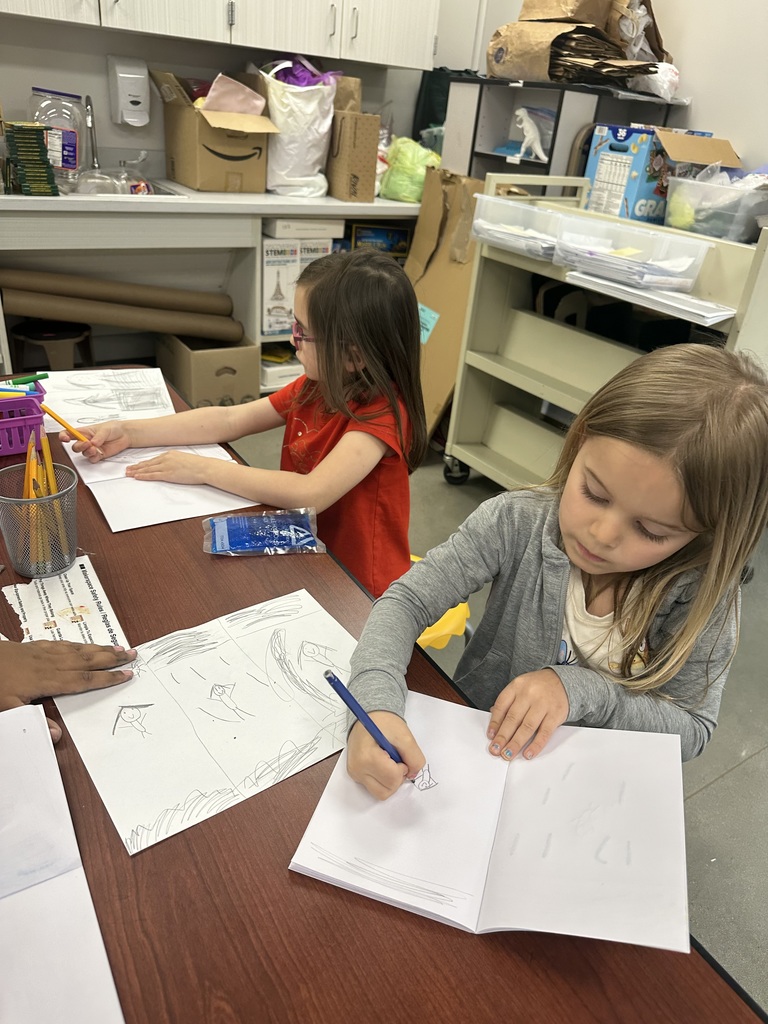 This week in library media class, LSHE students began a two week residency with artist, Mica Lee Anders. We are learning about wordless picture by oks and began creating our very own book! This programming is funded by a MN State Arts Board grant, made possible by the citizens of Minnesota through appropriations from the Minnesota State Legislature.