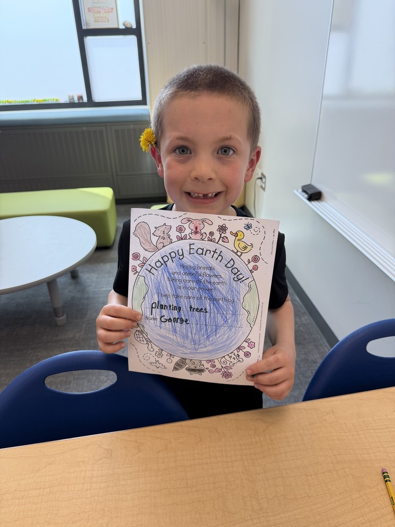 Mrs. Meyer's First Graders celebrated Earth Day by learning how small actions can make a big difference 🌎💚 We talked about ways to care for our planet, wrote about how we can help, and took action by cleaning up our school grounds. Proud of these students for making an impact!