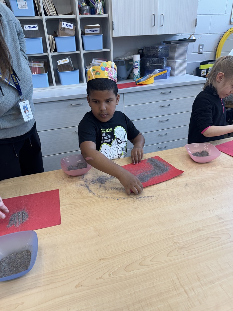 This week in art LSH Elementary students will be learning about the temporary art of rangoili from guest artist, Shakun. 
