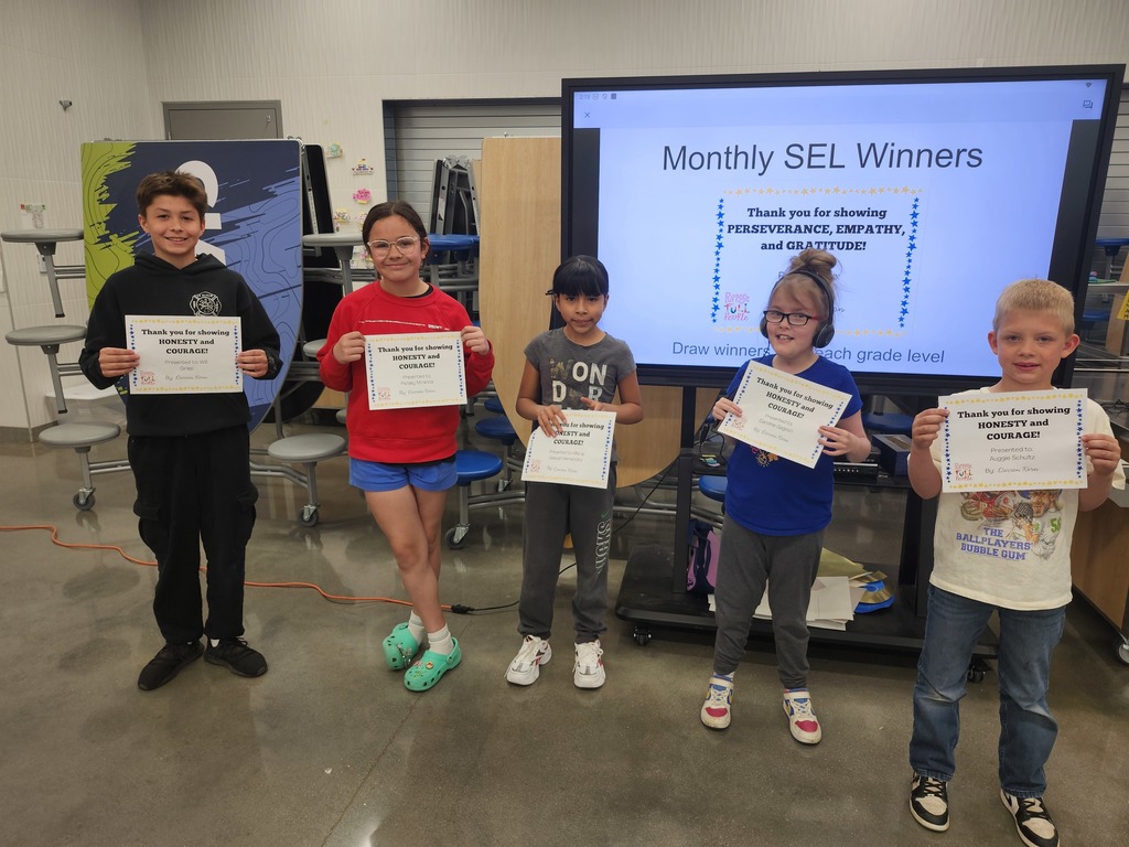 This month's Purposefull People winners 
