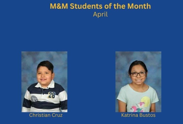 Congratulations to the LSH Elementary April 2026 Students of the Month! Great job everyone!