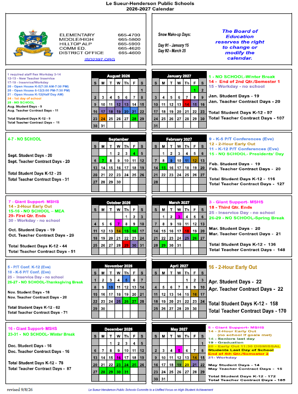 calendar