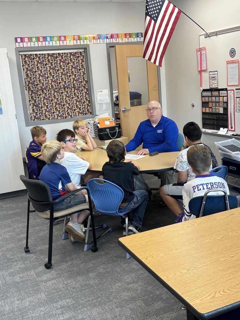 Superintendent Kern read the book, A Secret Code Inside You all about your DNA to a group of students today and talked about what makes each of us unique. 